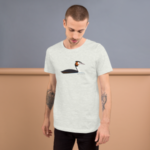 Crested Grebe T-Shirt Unisex
